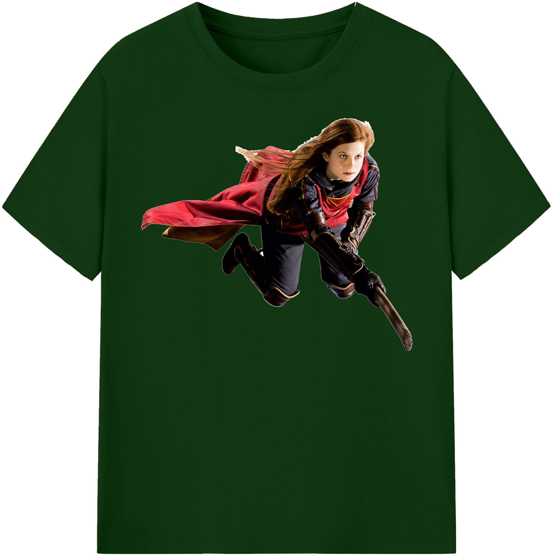 （画像用） Harry Potter ハリー・ポッターシリーズ 綿100％半袖Tシャツ（フロントプリント）